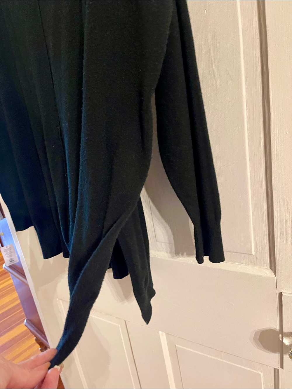Zenana 1X long sweater with side slits - Picture 4 of 5